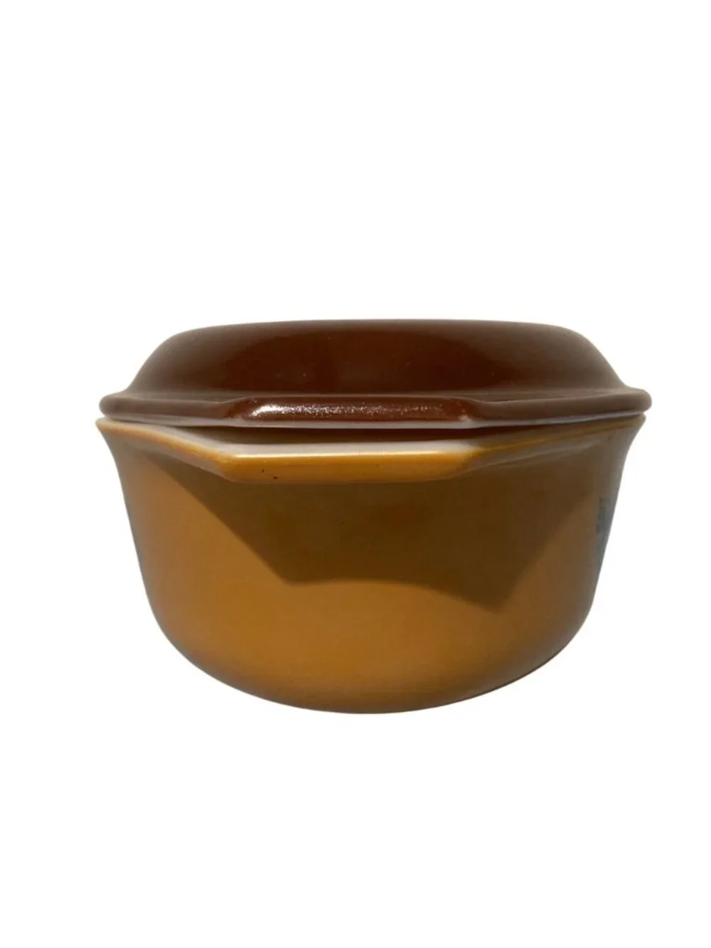 Vintage Pyrex 1.5-Quart Casserole Dish With Lid Autumn Harvest Pattern